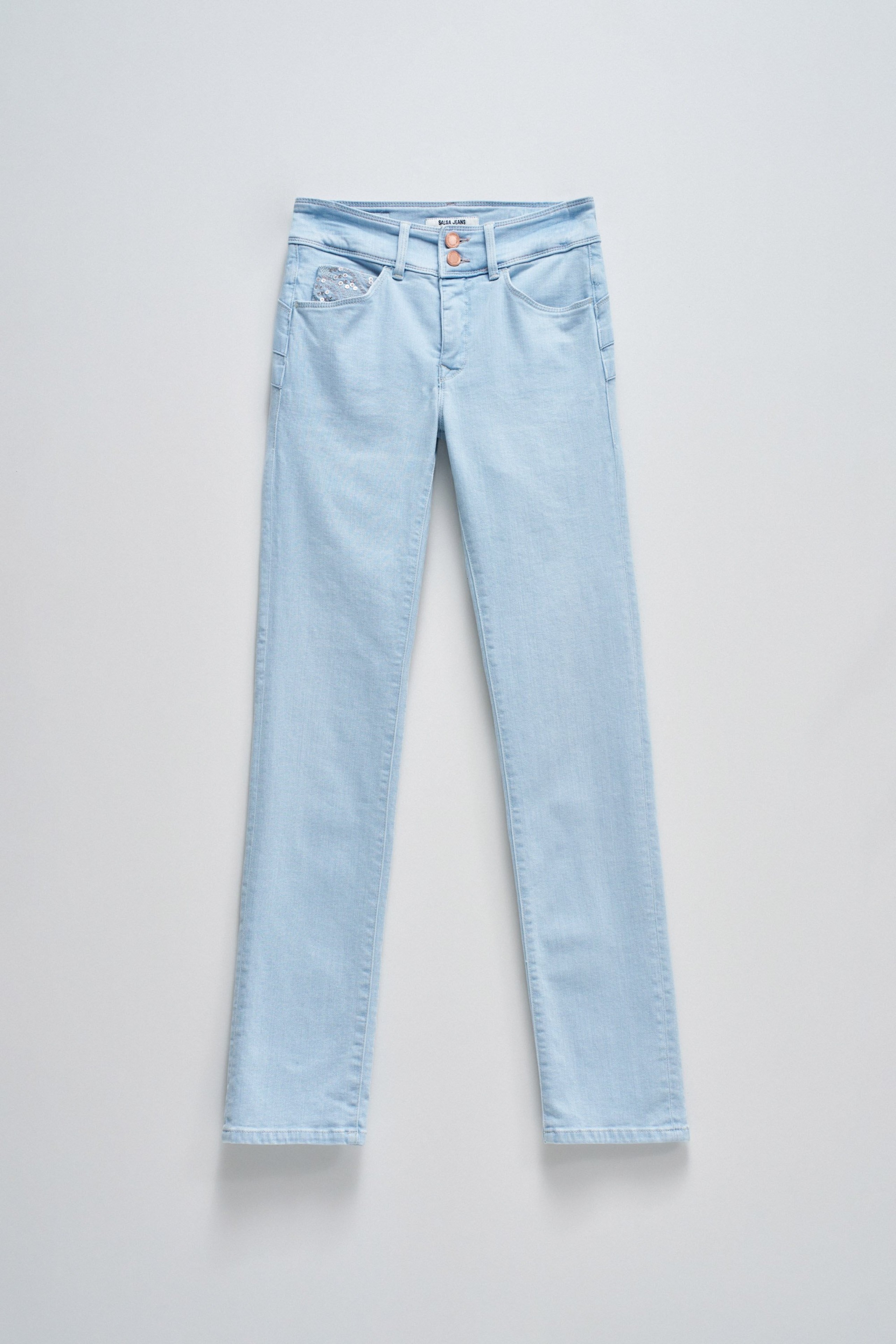 JEANS SECRET PUSH IN CROPPED SLIM