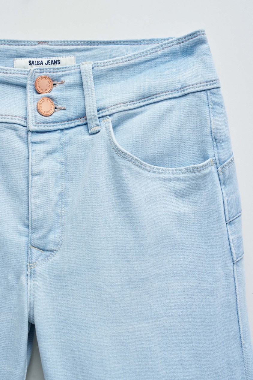 JEANS SECRET PUSH IN CROPPED SLIM