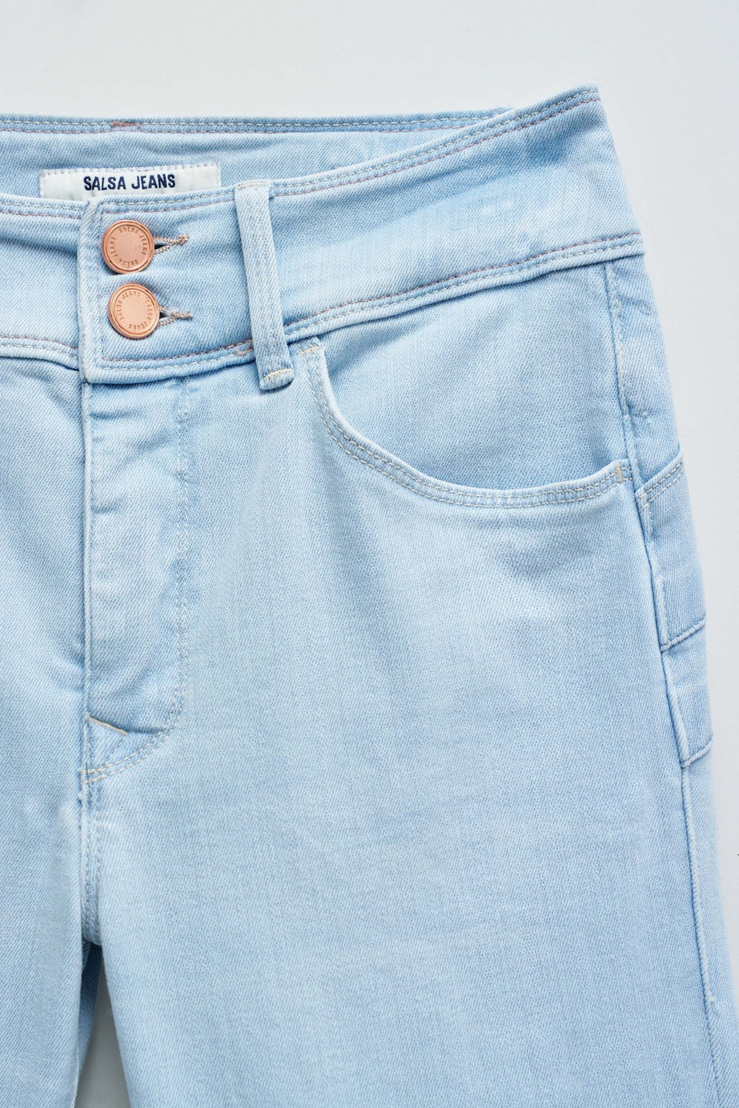 JEANS SECRET PUSH IN CROPPED SLIM