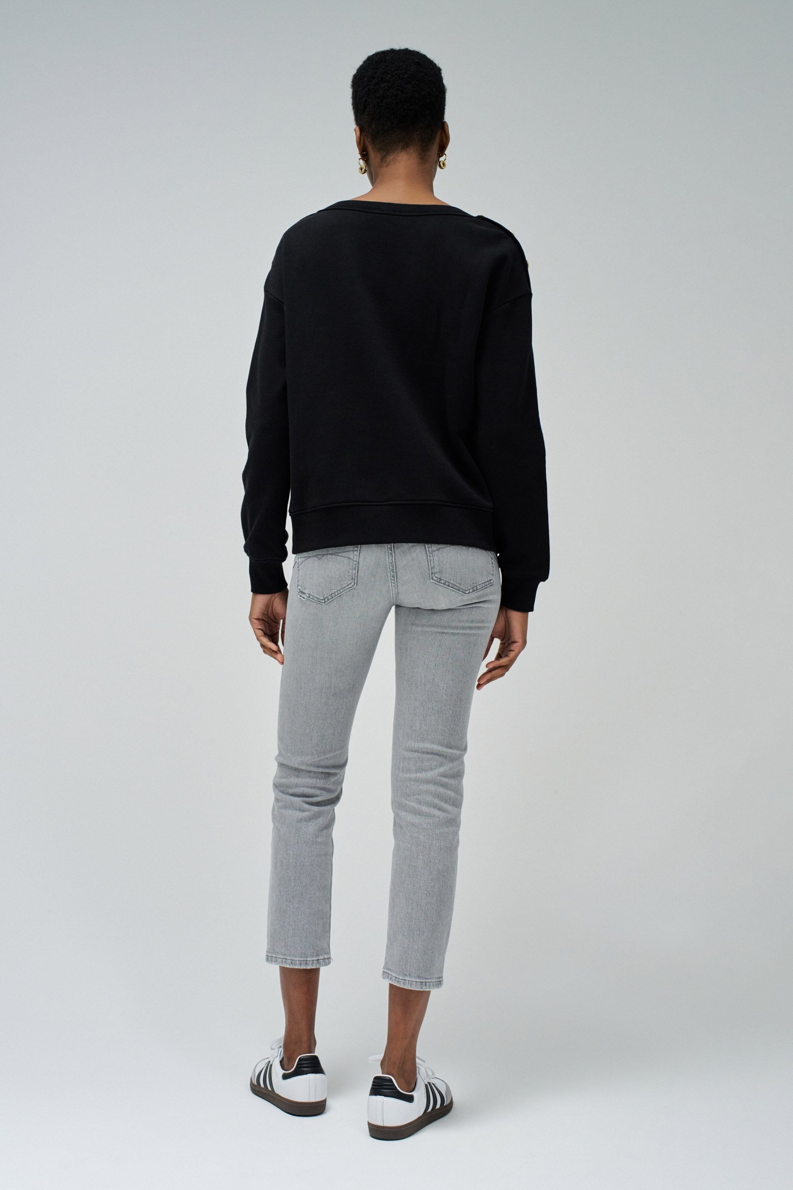 SWEATSHIRT IN FLEECE WITH BRANDING