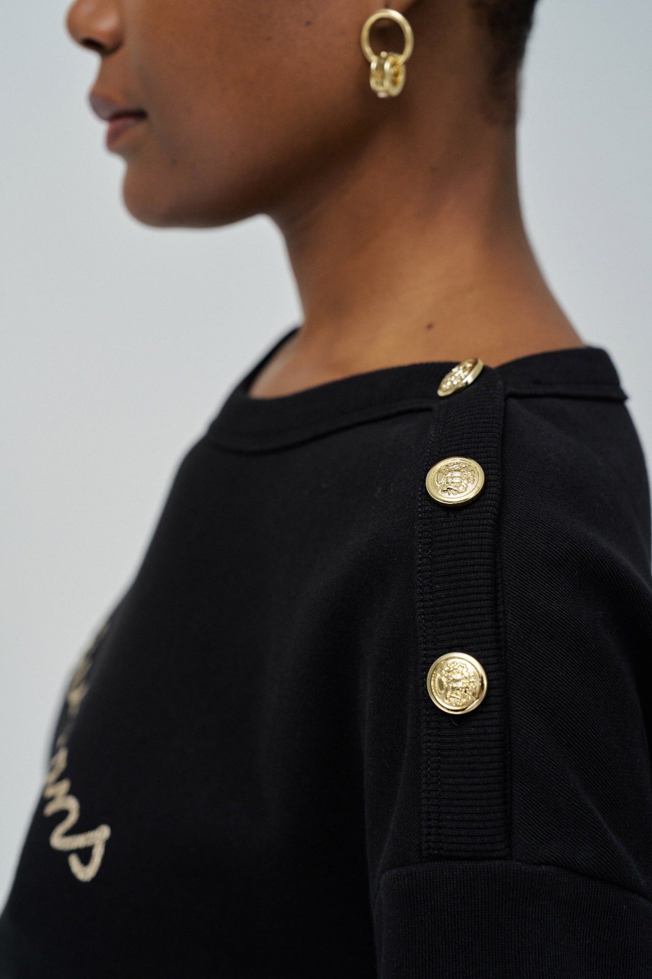 PULL EN MOLLETON AVEC LOGO