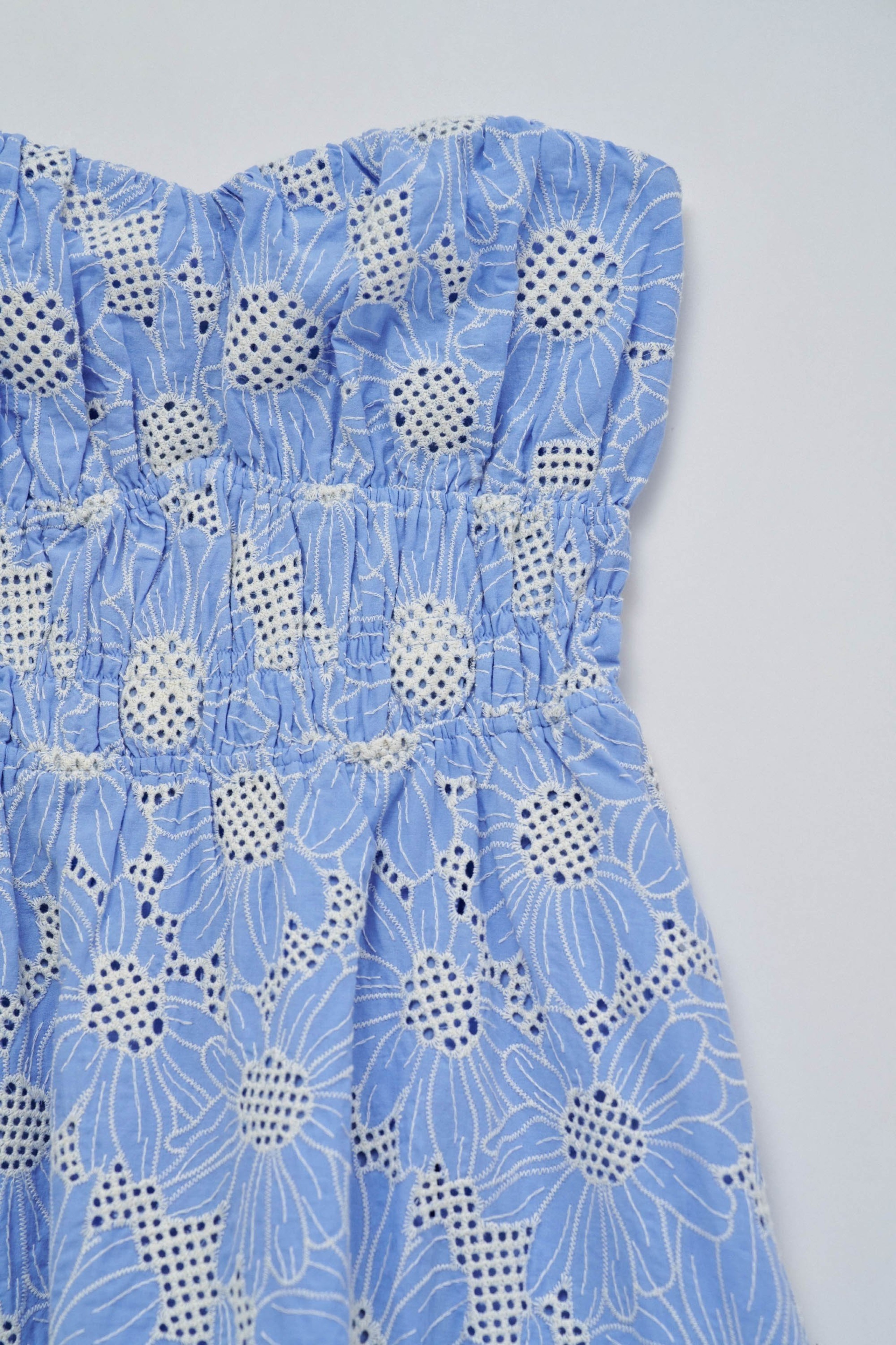 DRESS IN ENGLISH EMBROIDERY