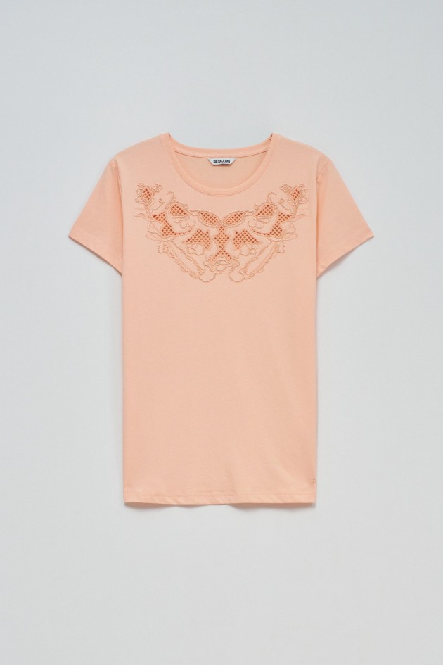T-SHIRT WITH EMBROIDERY
