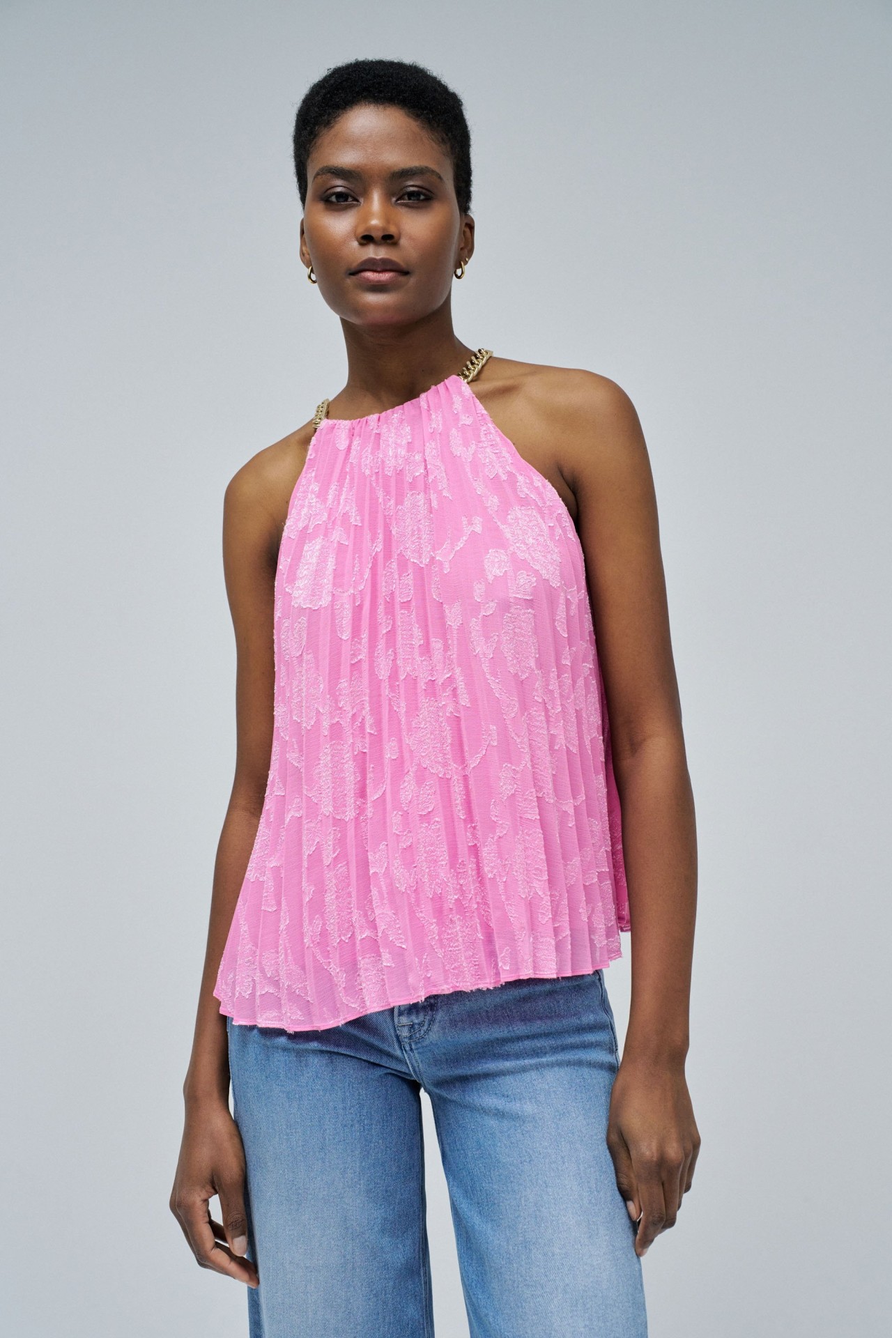 PLEATED TOP