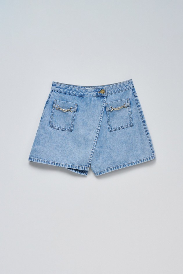 SKORT CON BOLSILLOS DELANTEROS