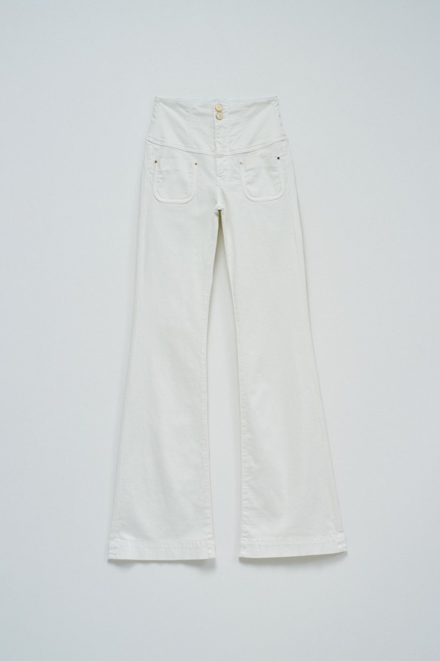 DIVA PUSH IN FLARE JEANS