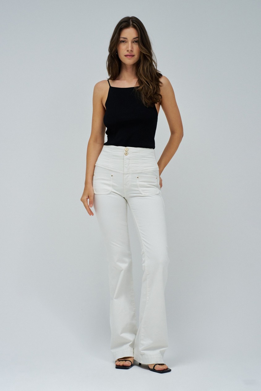 DIVA PUSH IN FLARE JEANS