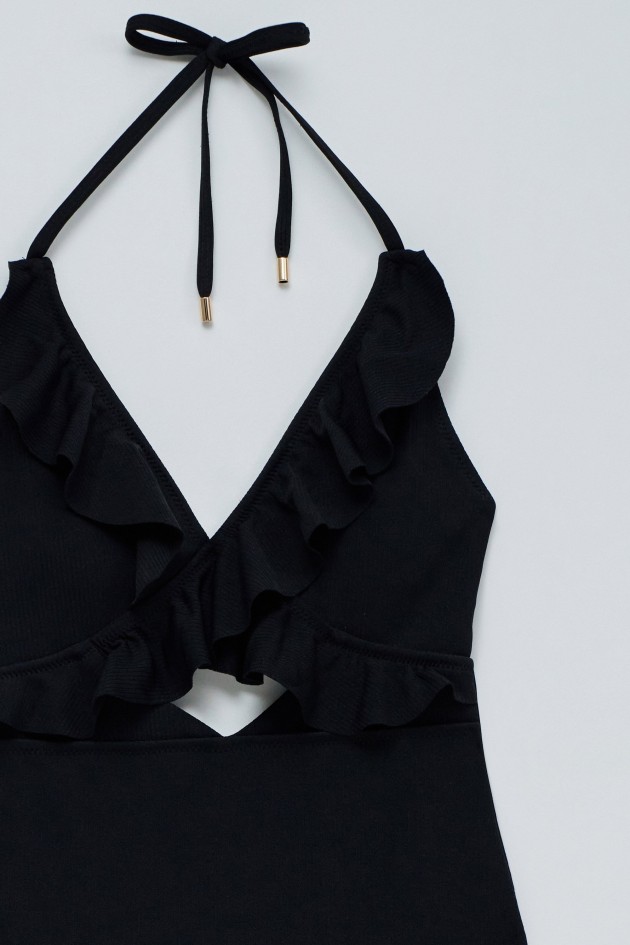SWIMSUIT WITH RUFFLES