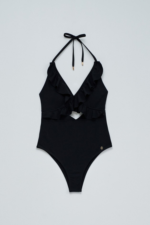 SWIMSUIT WITH RUFFLES