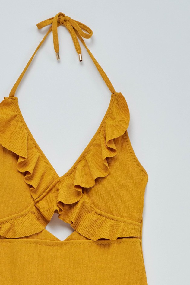 SWIMSUIT WITH RUFFLES