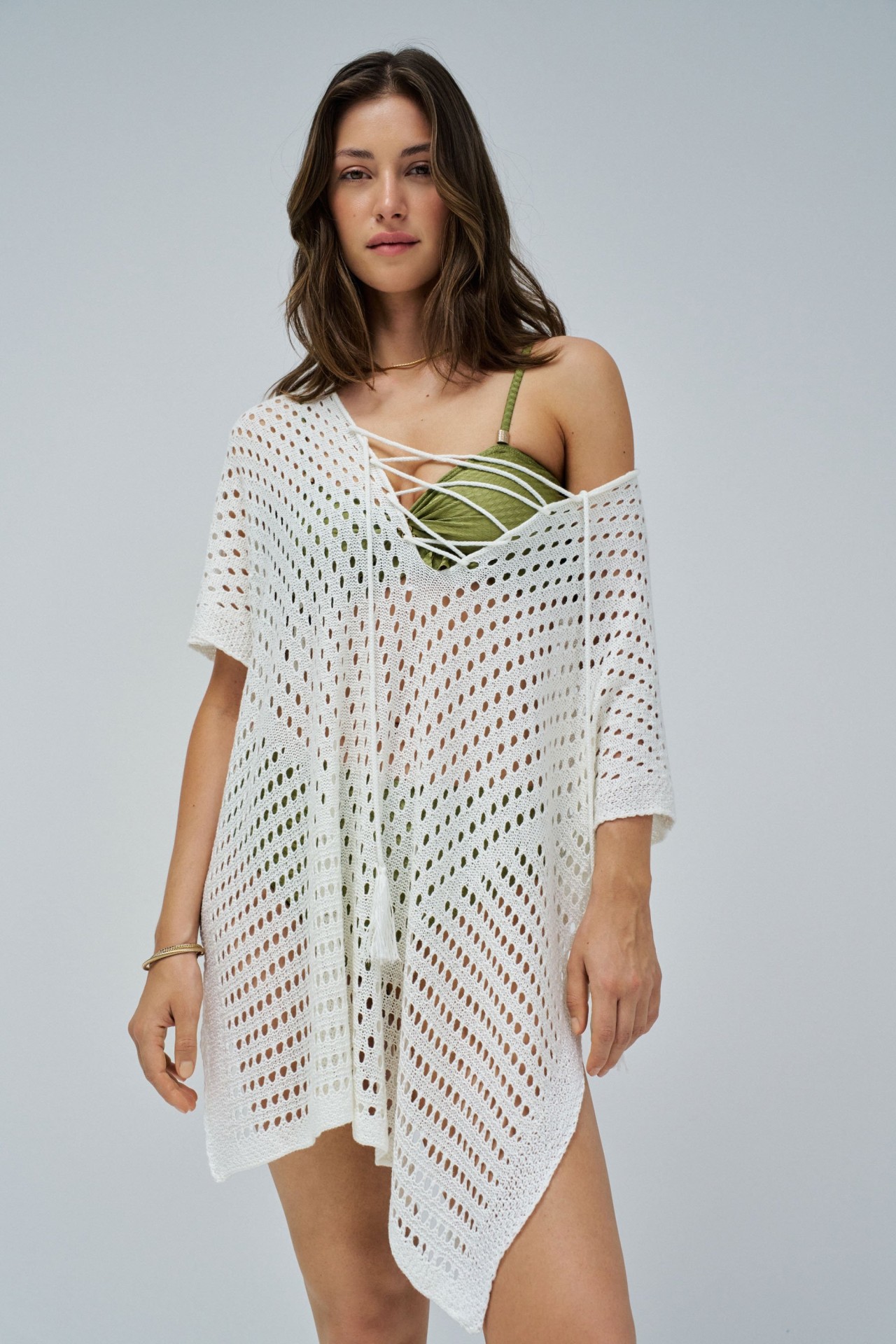 TOP DE BIKINI EM MALHA TEXTURADA