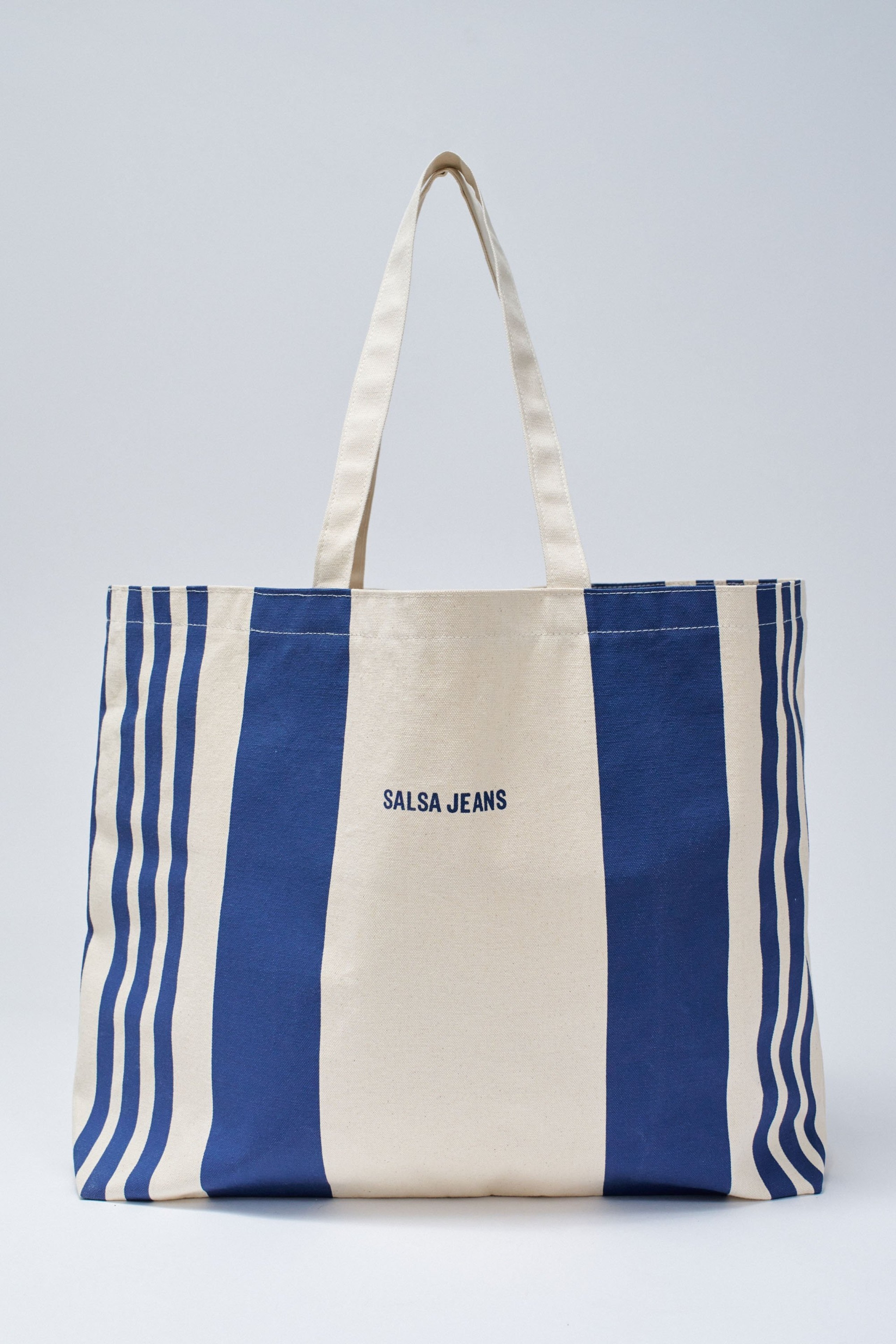 STRIPED BEACH BAG