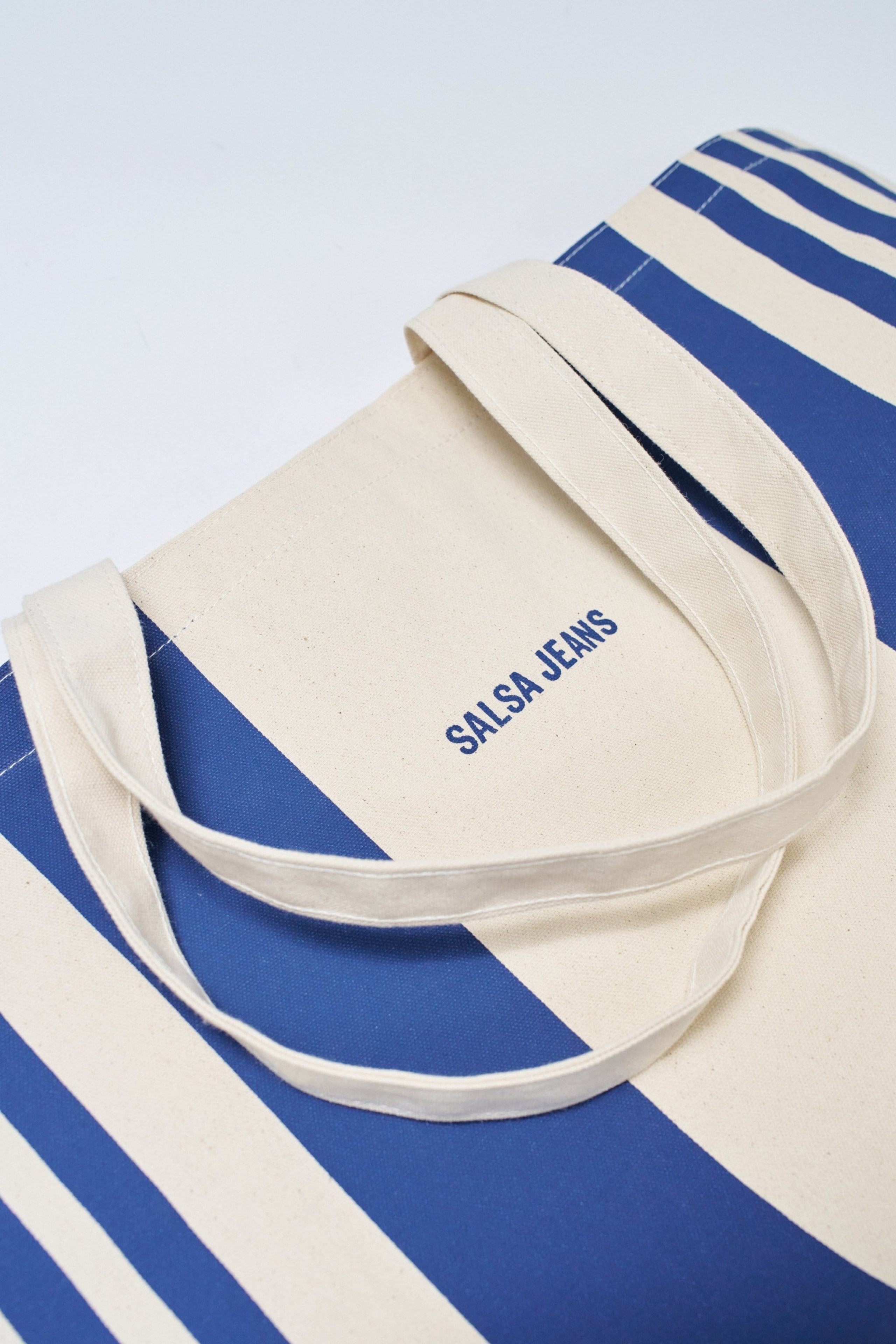 STRIPED BEACH BAG