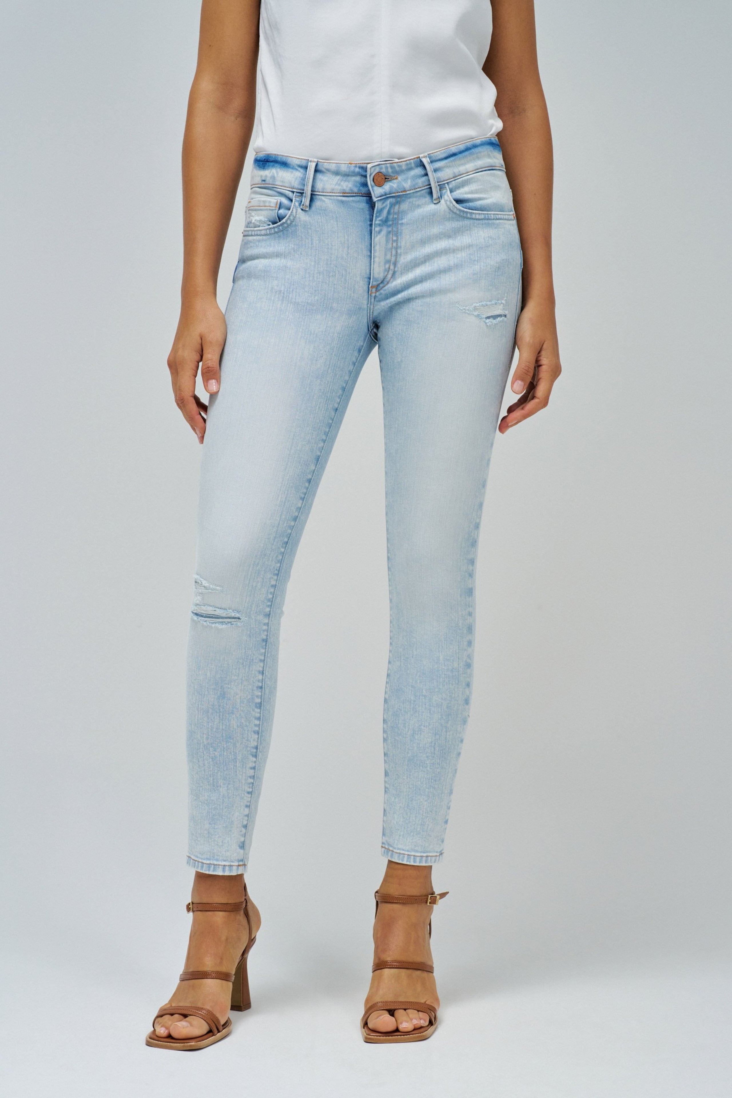 JEANS WONDER PUSH UP CROPPED SKINNY