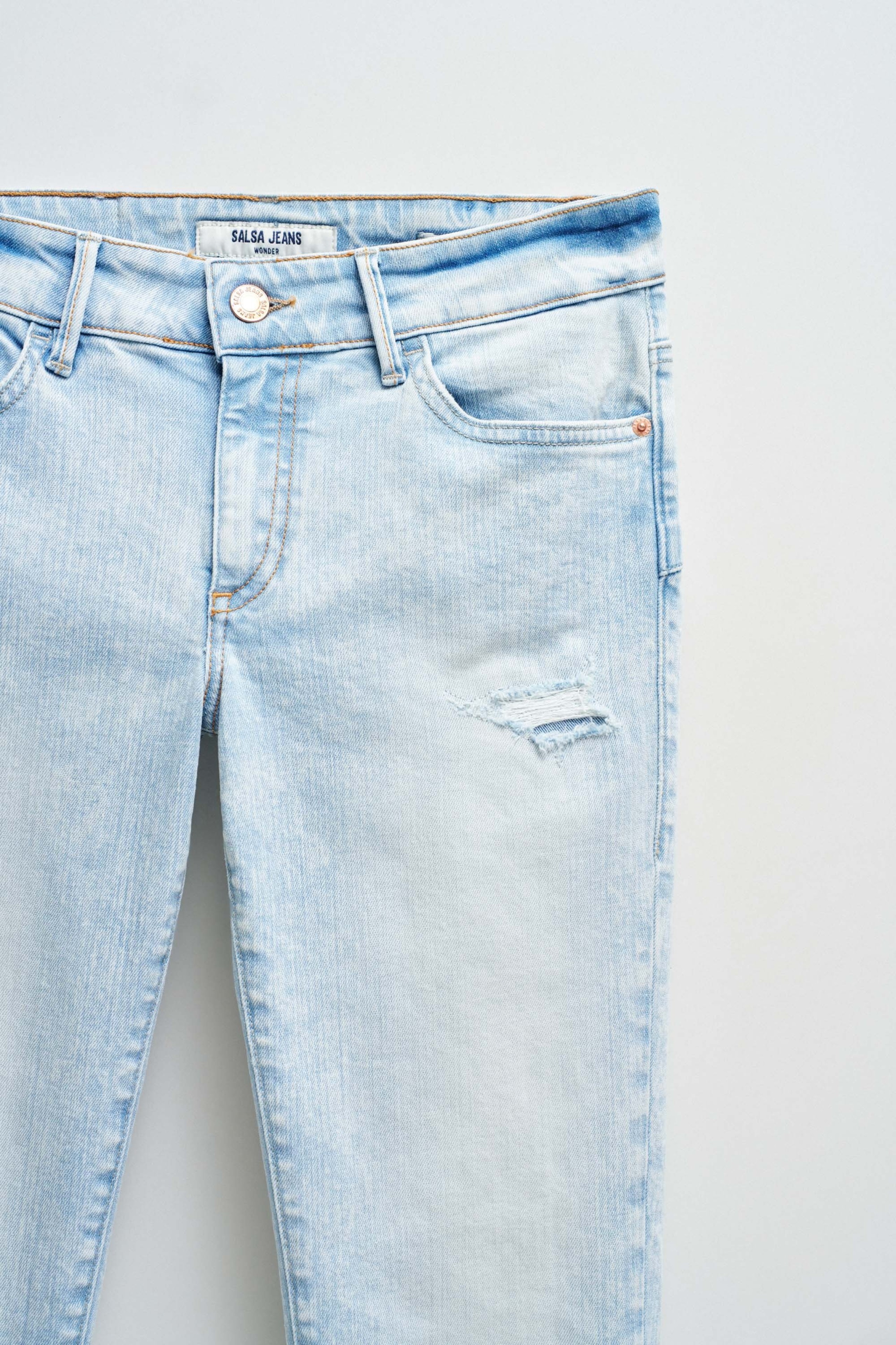 JEANS WONDER PUSH UP CROPPED SKINNY