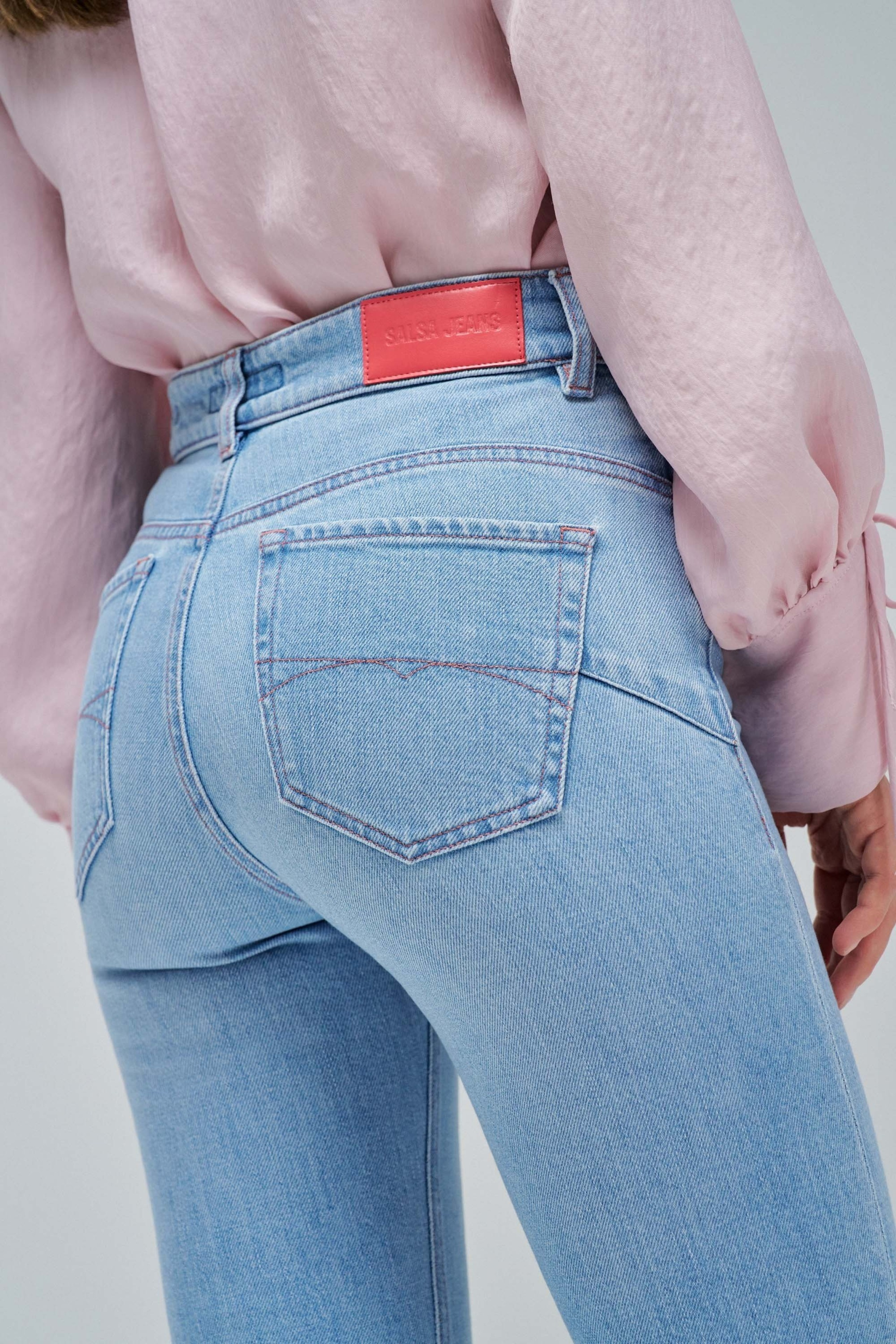 VAQUEROS FAITH PUSH IN CROPPED SLIM