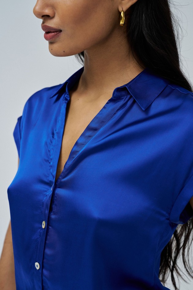 BLUSA DE SATÉN