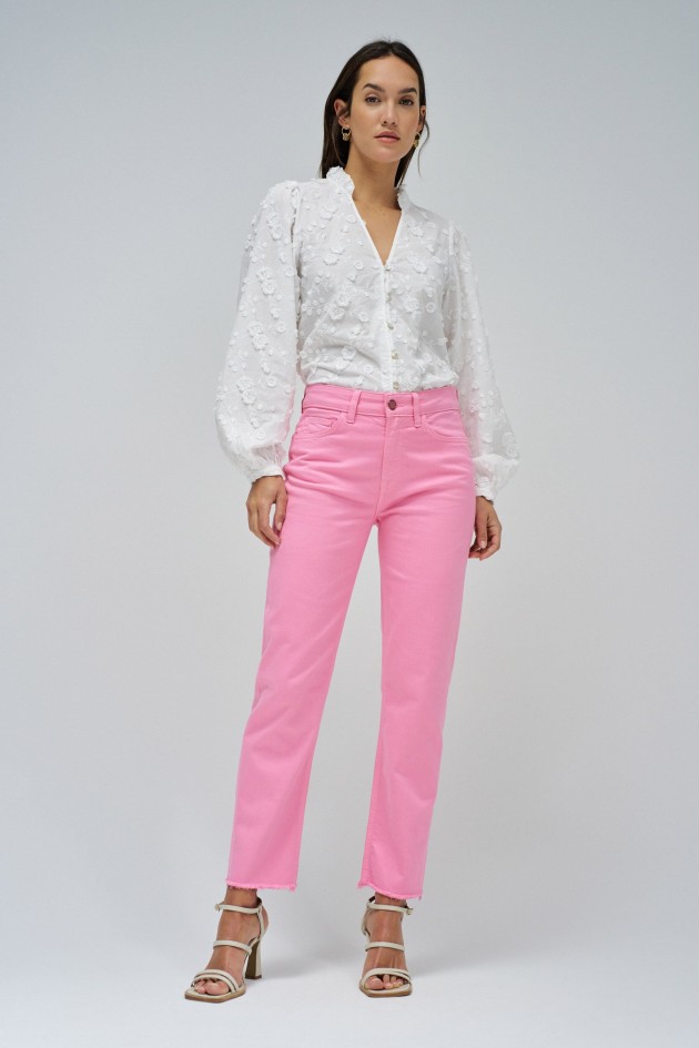 VAQUEROS TRUE CROPPED SLIM DE COLOR
