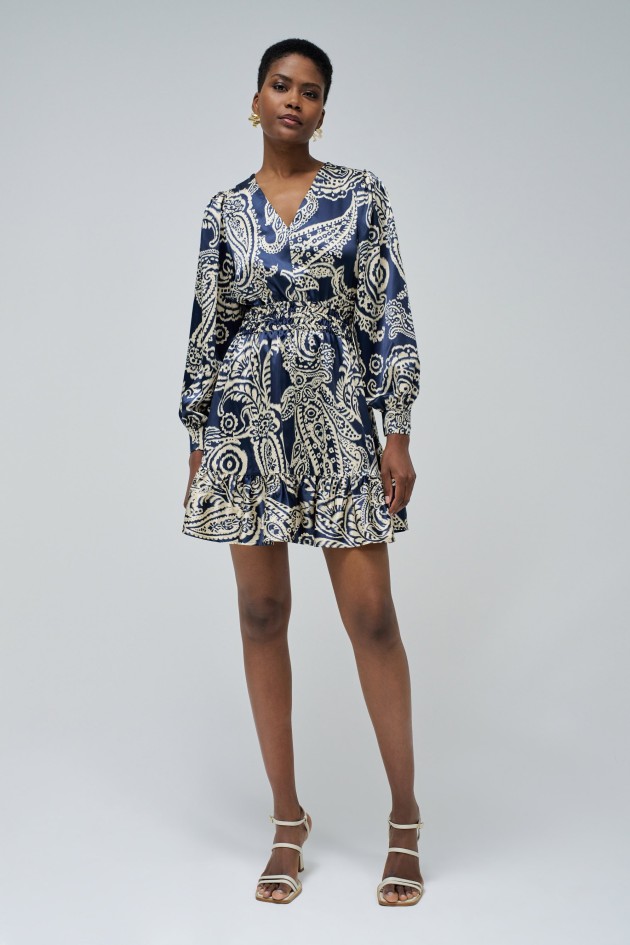 DRESS WITH PRINT