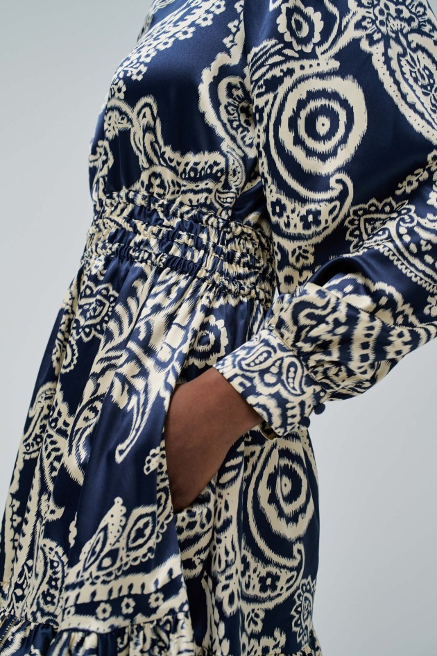 DRESS WITH PRINT