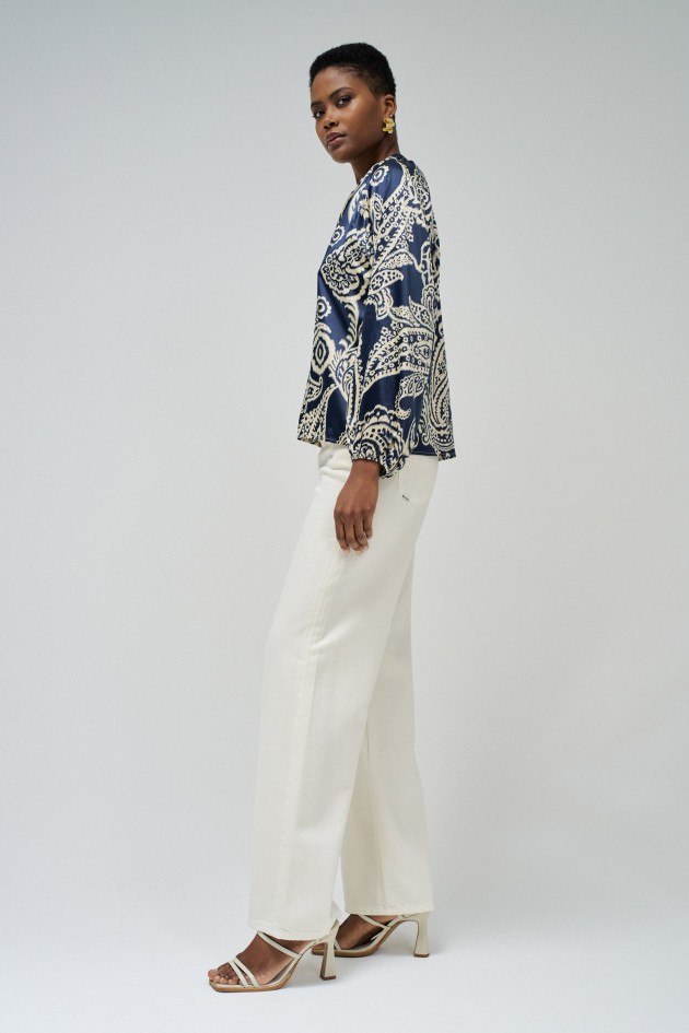 SATIN BLOUSE