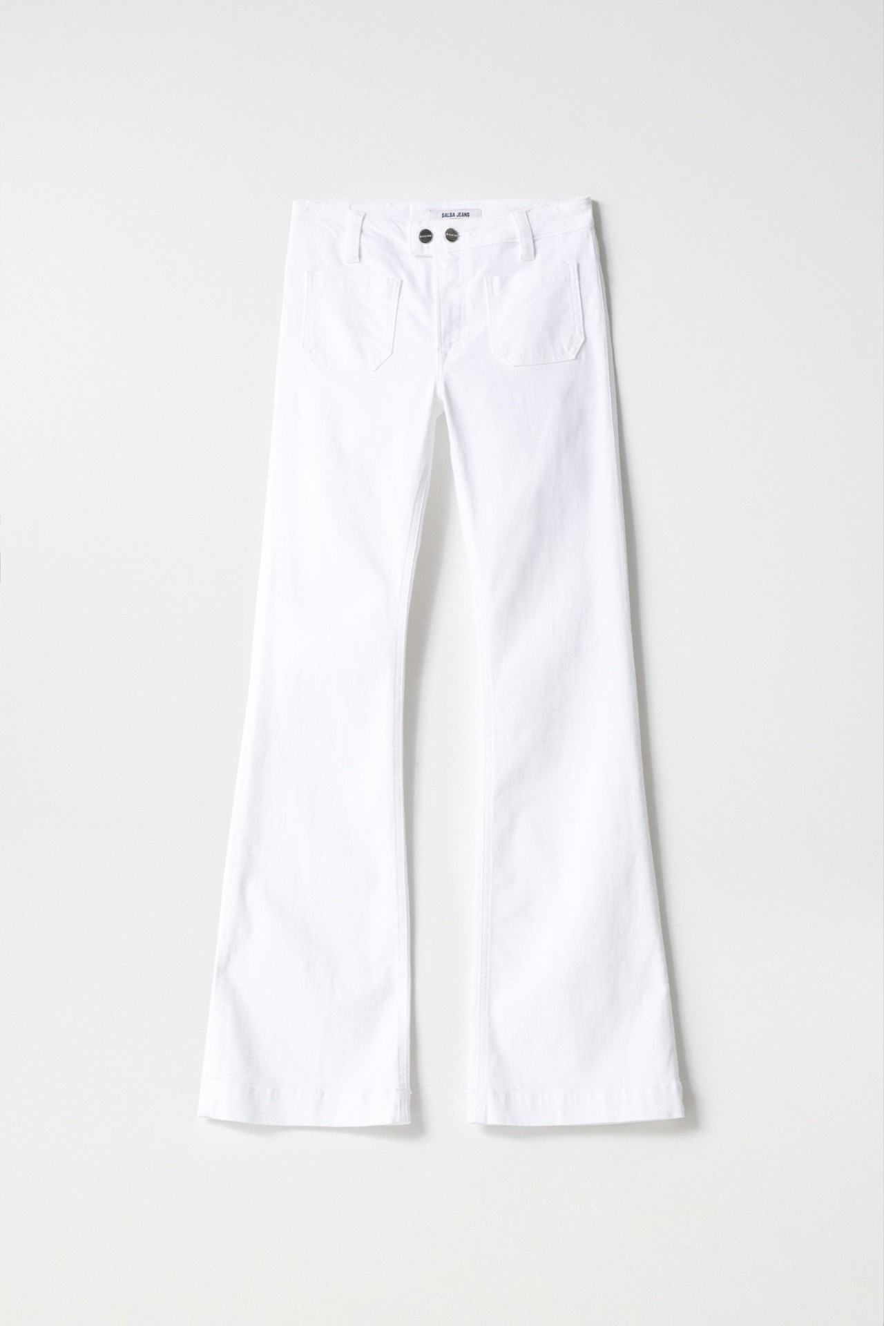 JEANS DESTINY PUSH UP FLARE COM BOLSOS