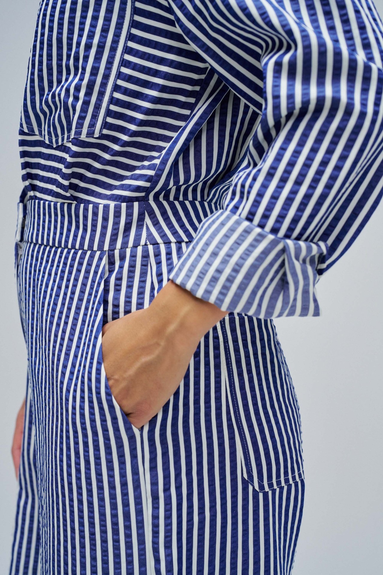 GESTREIFTER JUMPSUIT