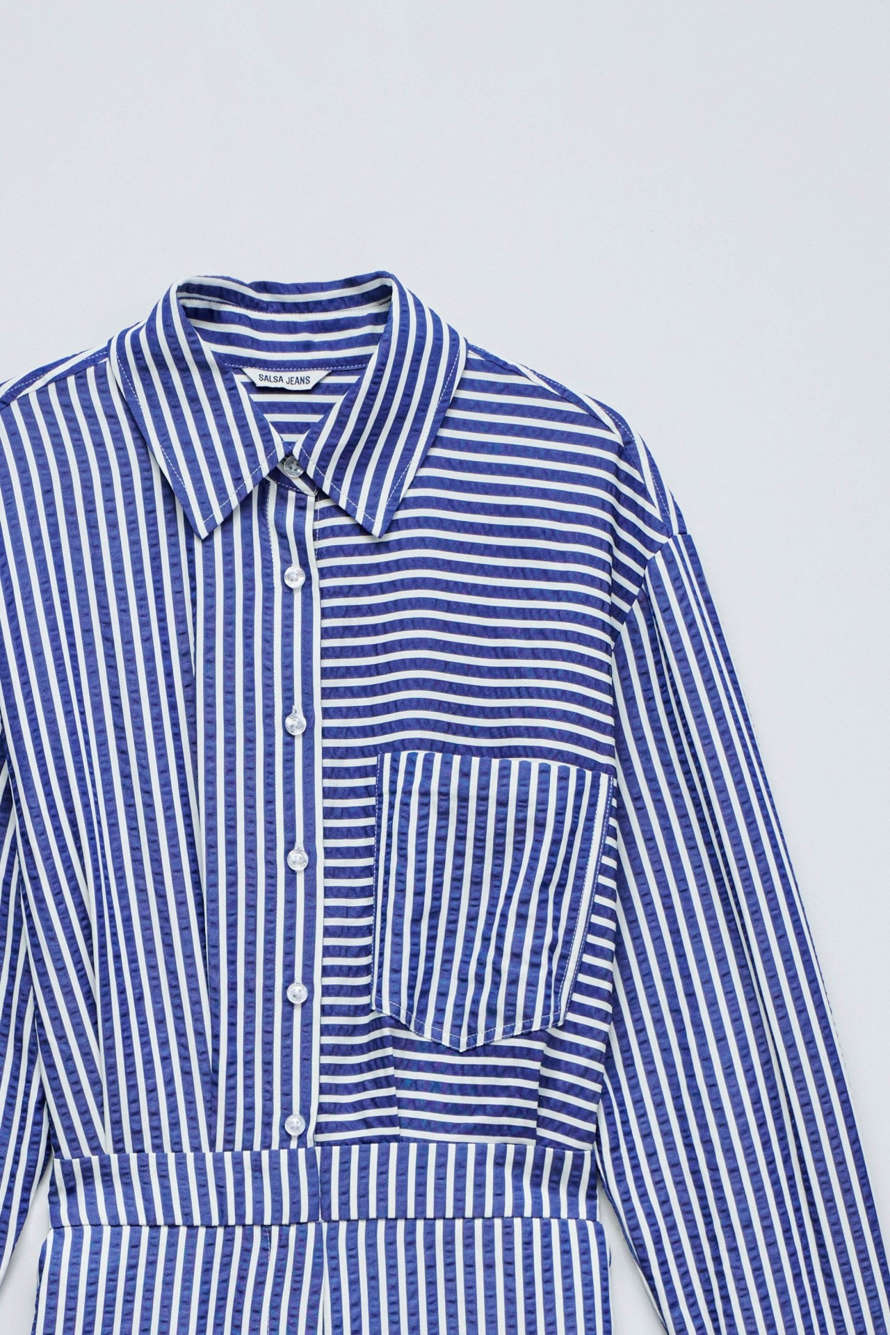 GESTREIFTER JUMPSUIT