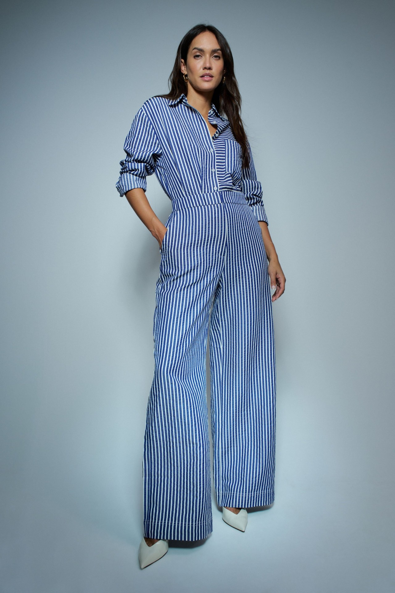 GESTREIFTER JUMPSUIT