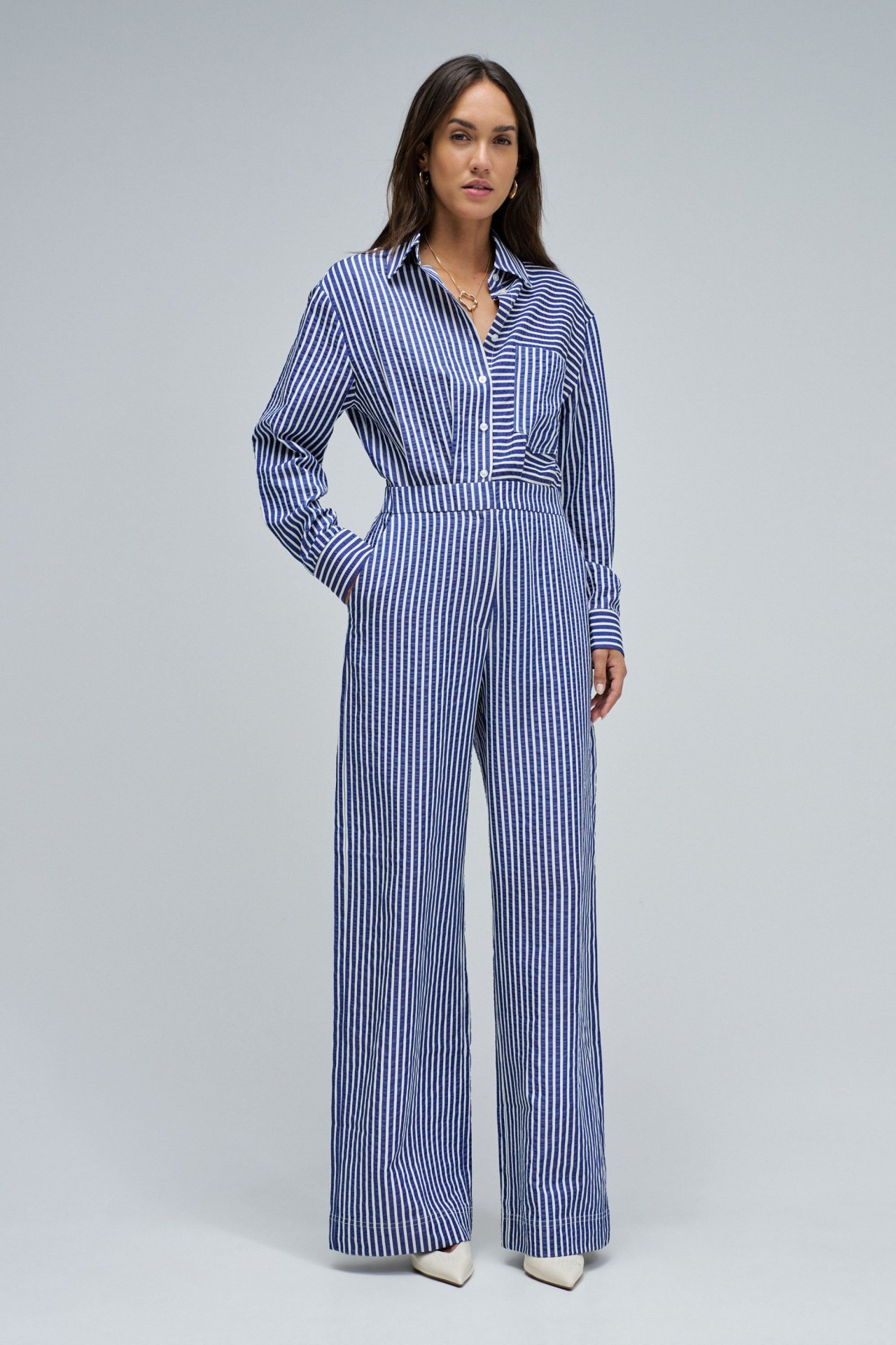 GESTREIFTER JUMPSUIT