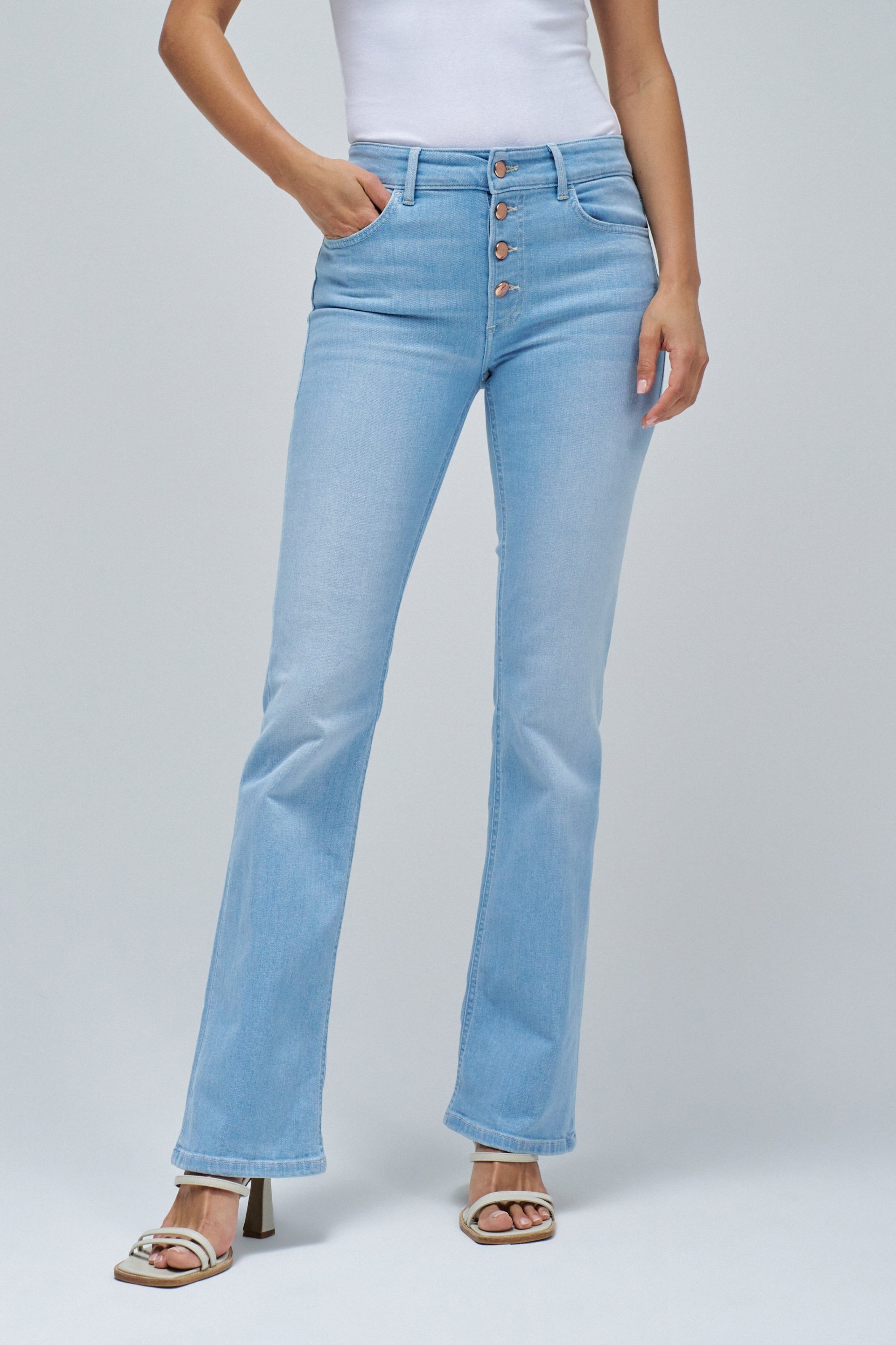 DESTINY PUSH UP BOOTCUT JEANS