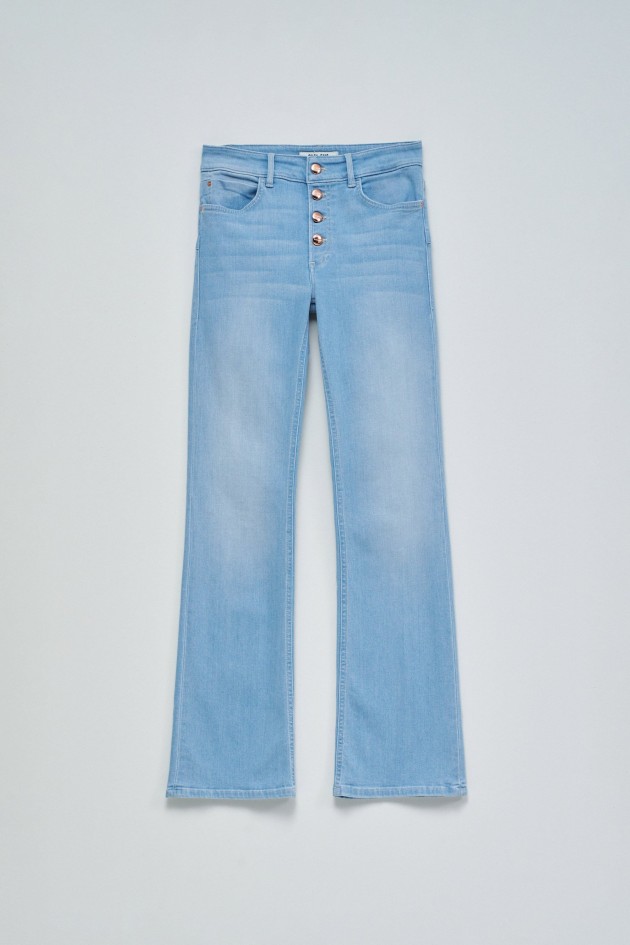 DESTINY PUSH UP BOOTCUT JEANS