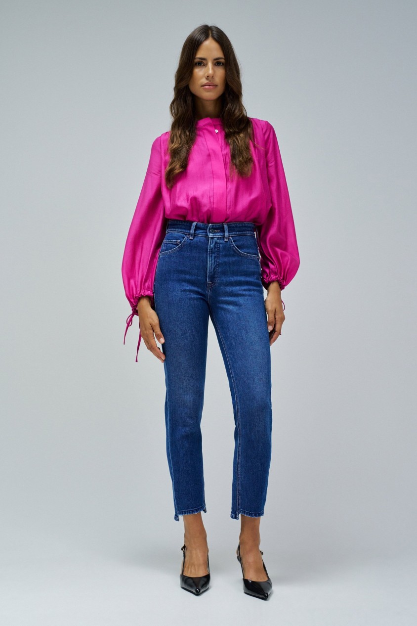 FAITH PUSH IN CROPPED SLIM JEANS