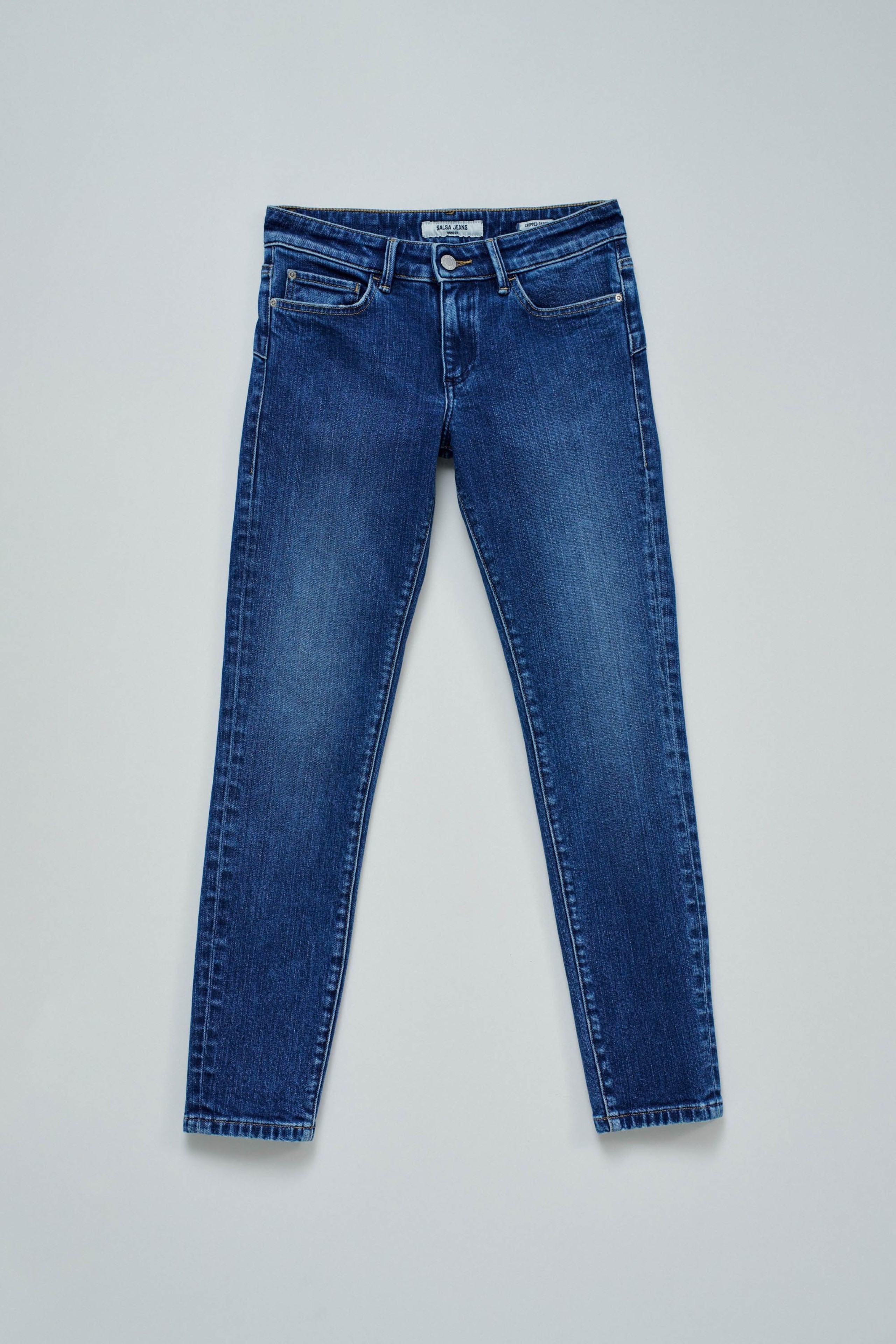 WONDER PUSH UP CROPPED SKINNY JEANS