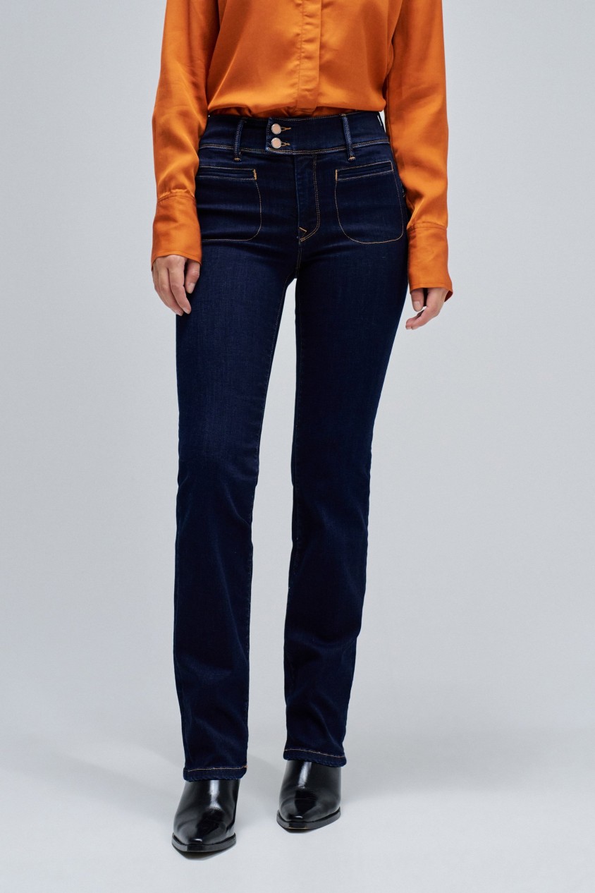 JEAN SECRET PUSH IN DROIT
