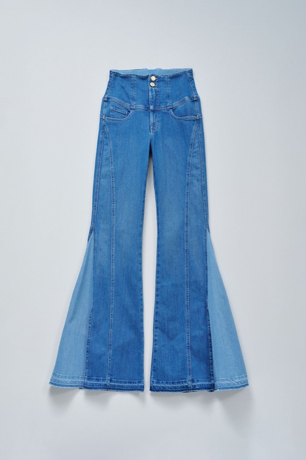 DIVA FAITH PUSH IN FLARE JEANS