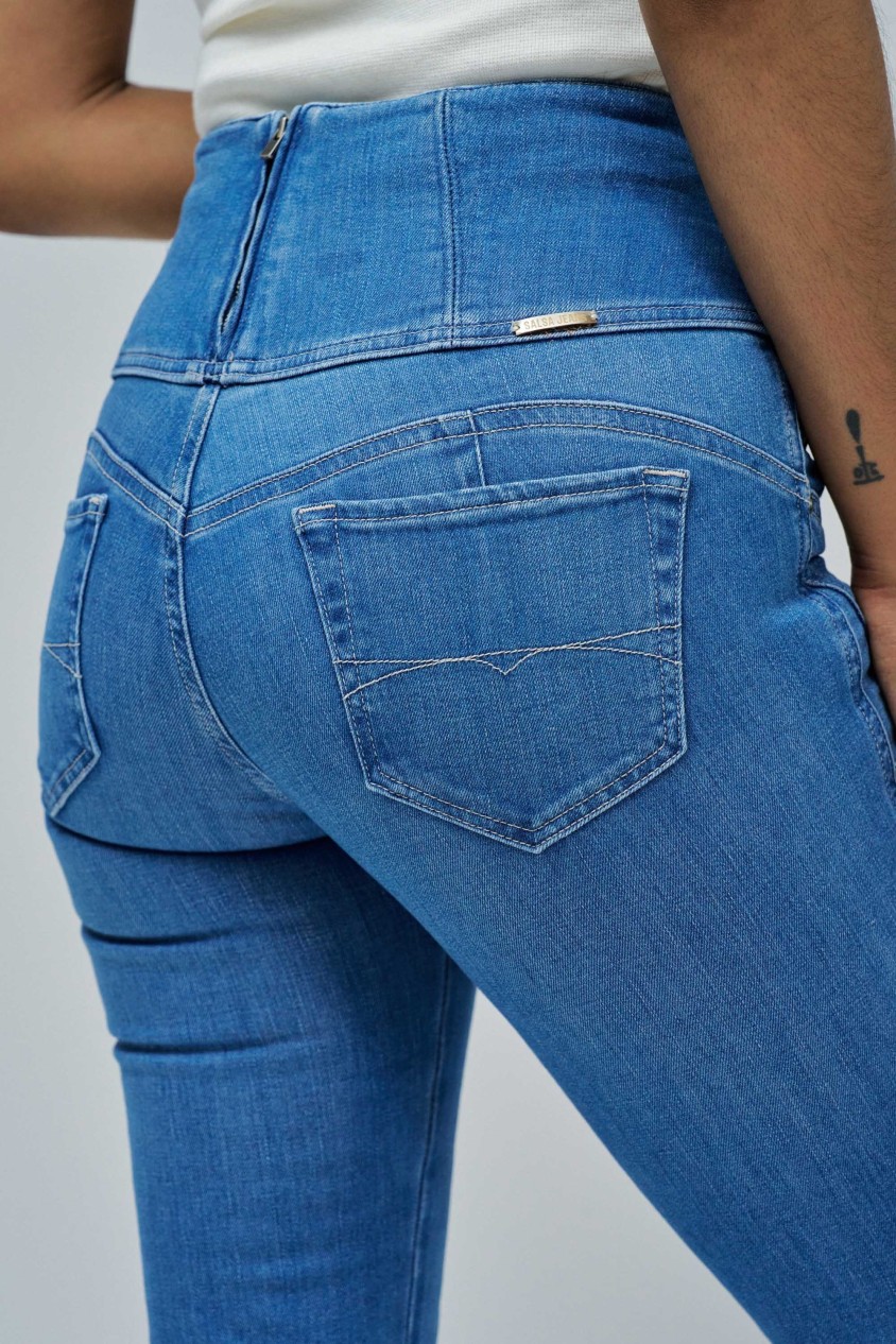 DIVA FAITH PUSH IN FLARE JEANS