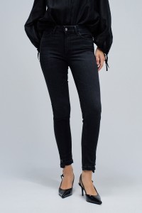 DESTINY PUSH UP CROPPED SKINNY JEANS