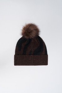 ANIMAL PRINT BEANIE