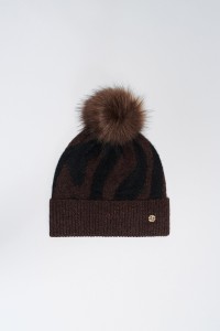 ANIMAL PRINT BEANIE