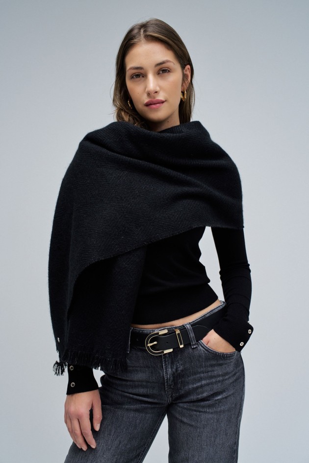 SCARF WITH LUREX
