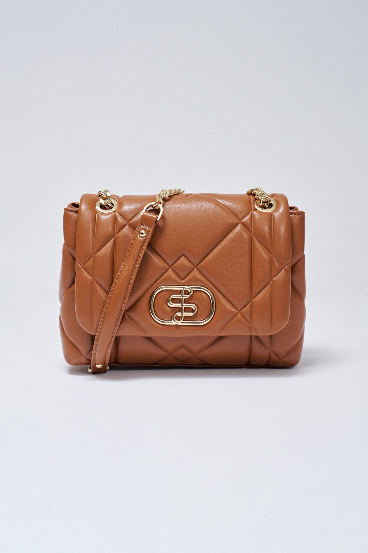 PADDED BAG LEATHER EFFECT