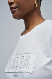 T-SHIRT WITH BRANDING