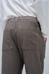 PANTALON JOGGERS COUPE REGULAR AVEC LIN