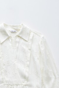 JACQUARD BLOUSE