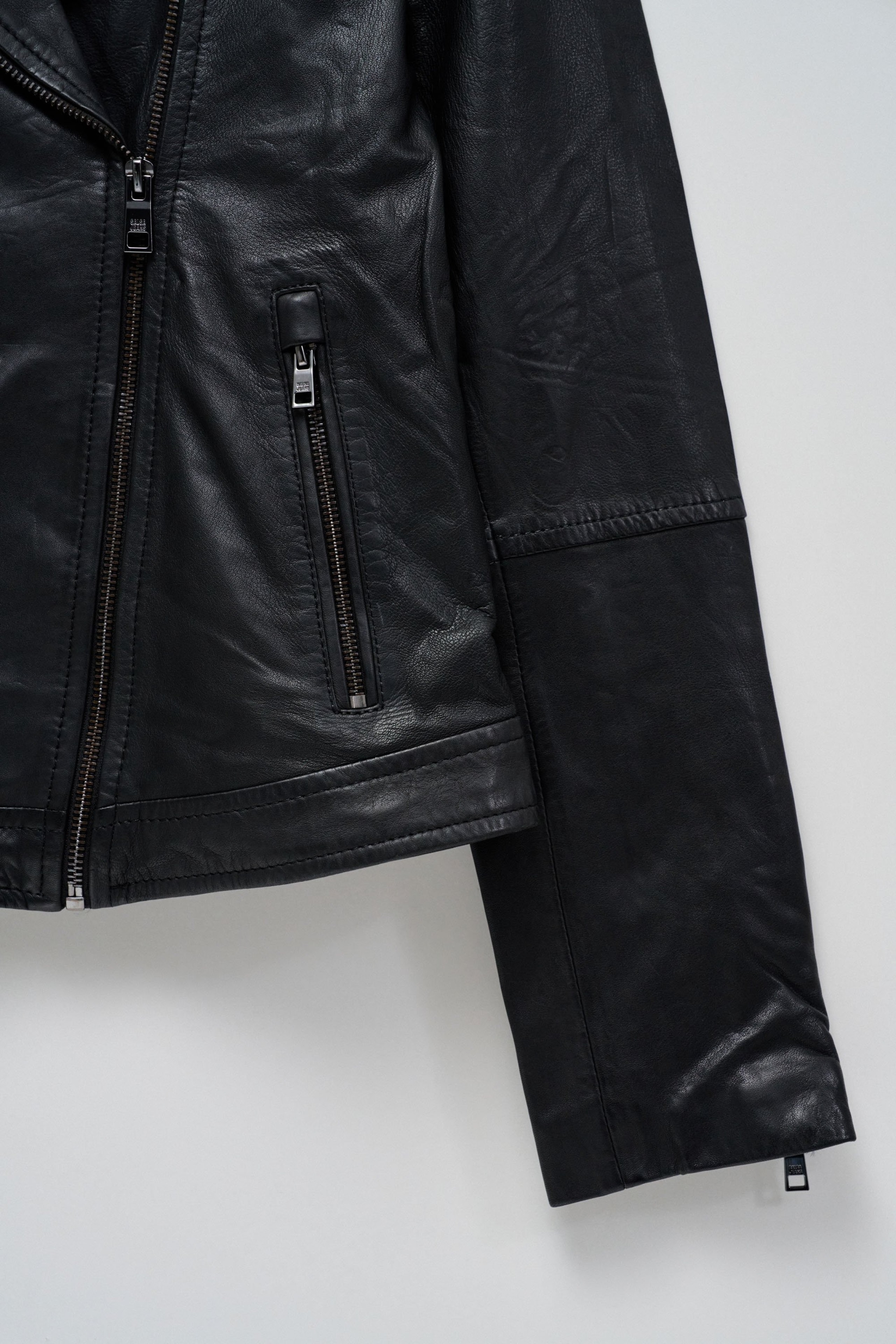 LEATHER JACKET SLIM SALSA JEANS