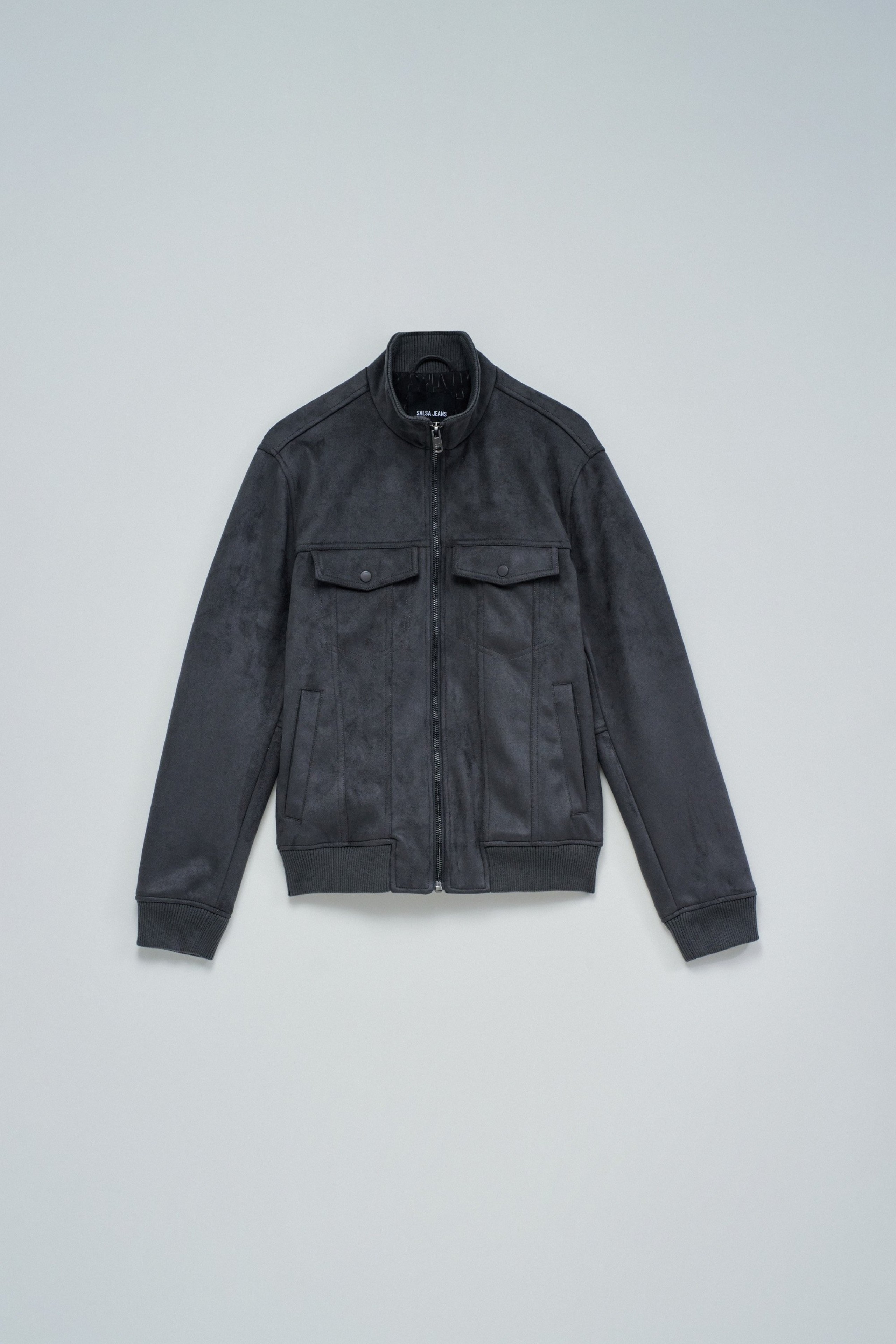 BOMBERJACKE AUS WILDLEDER