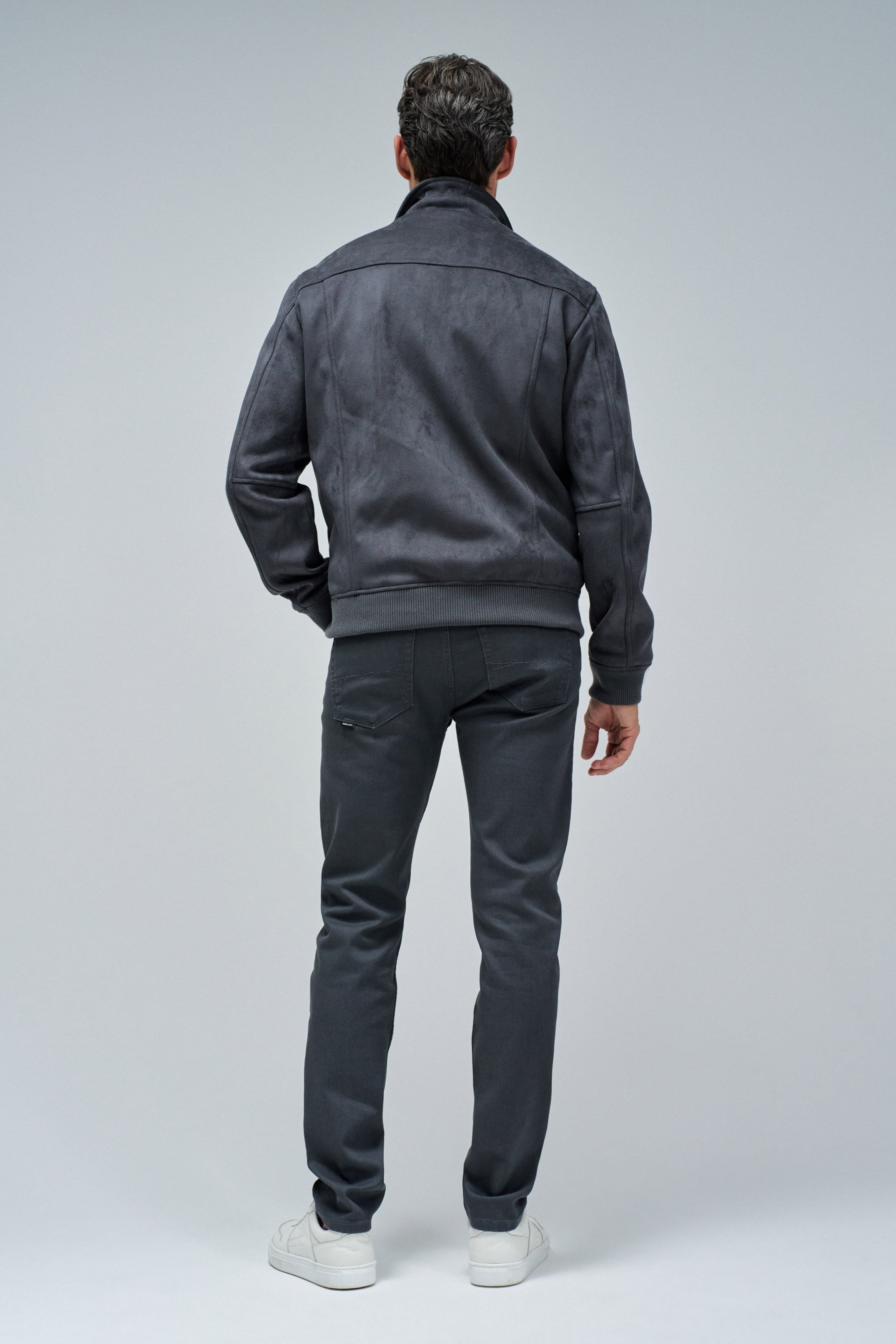 BOMBERJACKE AUS WILDLEDER