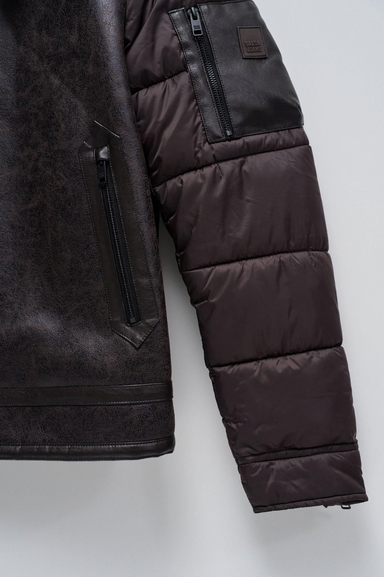 JACKE AUS SCHAFSLEDERIMITAT