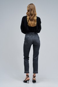 FAITH PUSH IN CROPPED SLIM JEANS